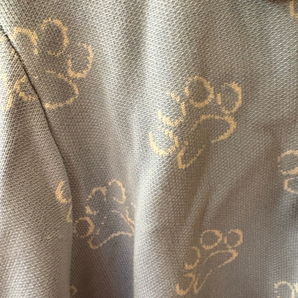 Brand New w/Tags Disney Cats & Dogs Unique Vintage Paw Print Cardigan - Picture 7 of 9